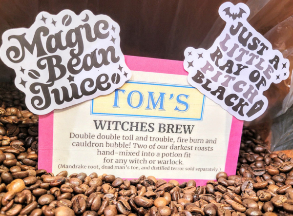 Witches brew Coffee beans